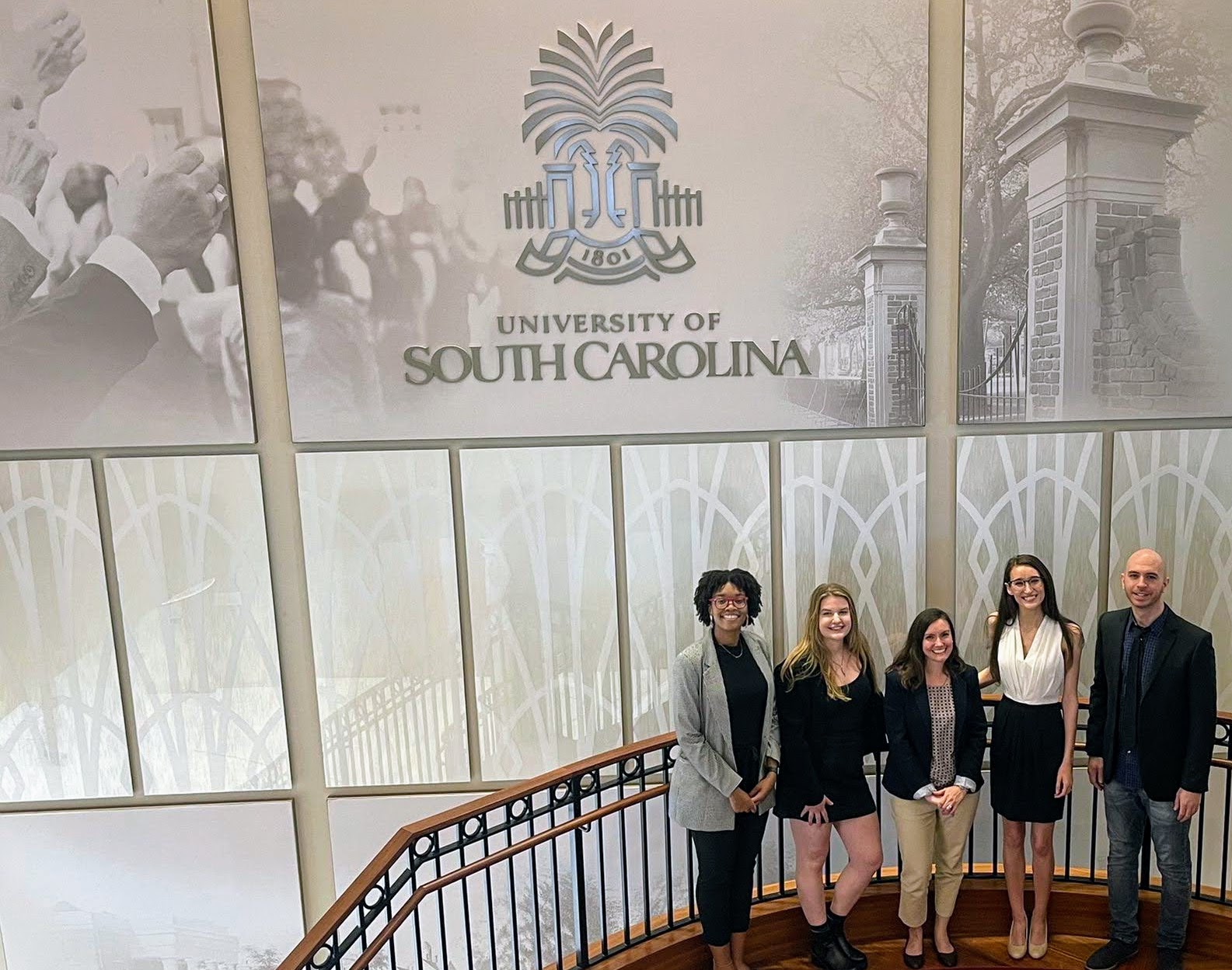 Lab looking sharp at our conference